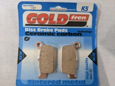 Pastillas de freno traseras sinterizadas Yamaha WR250R 2016 2017 2018 2019 2020 2021 Foto 1 de 2