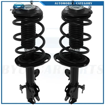 Pair Front Quick Struts Shocks & Spring Assembly For 2013-2018 Toyota RAV4 2.5L Foto 1 de 4