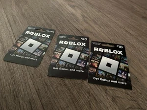 Robux Gift Card 10 Pound 20 Pound 45 Pound - Afbeelding 1 van 8