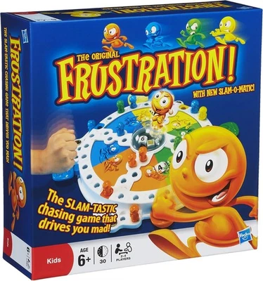 FRUSTRATION Board Game by Hasbro 2011 Slam-O-Matic Slam-Tastic (6+) ~ NEW - Image 1 of 4
