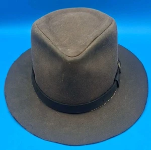 Outback Trading Company Oilskin 1480 Kodiak Quick Dry Hat Size L Large WORN - Picture 1 of 16
