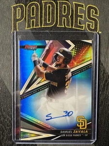 Bowman's Best Samuel Zavala 2022 refractor azul automático 031/150 White Sox - Imagen 1 de 2