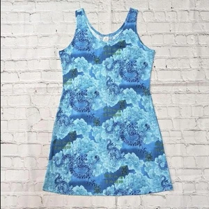 Y2K Asian Dragon Floral Dress (Size Large) - Bild 1 von 4