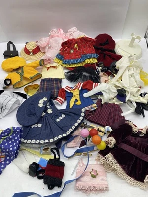 Vintage mixed lot of Effanbee Patsyette Doll Clothes, Outfits, Hats Large Lot - Image 1 of 4