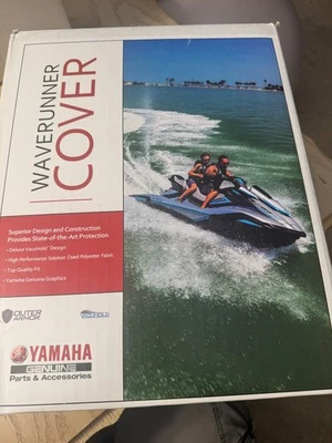 Yamaha Nuevo OEM, Ultra Duradero Negro PWC Cubierta de Almacenamiento, MWV-CVREX-LT-21 Foto 1 de 2