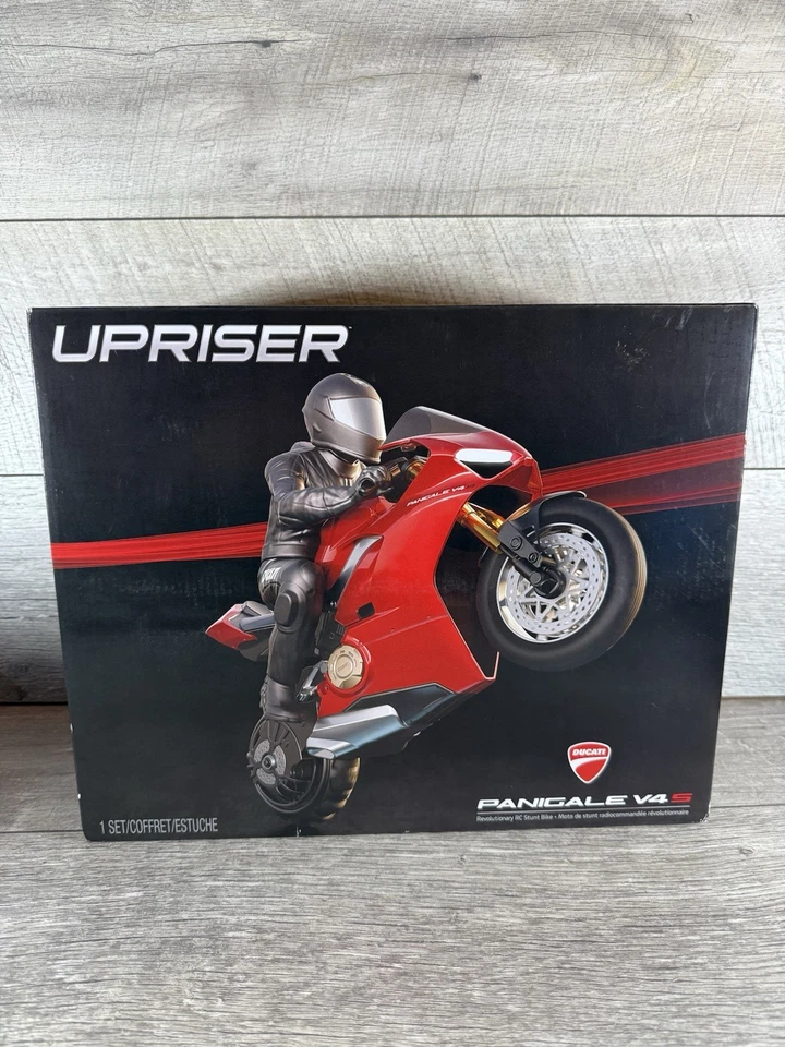 Upriser Ducati Authentic Panigale V4 S Remote Control Motorcycle, 1:6 Scale - Image 1 of 4