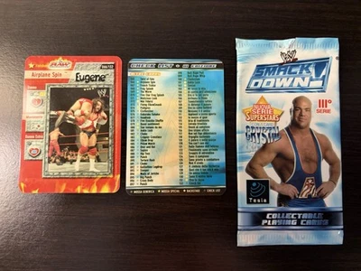 Rare Eugene & Checklist Italian Release 2004 Tesla WWE Smackdown 66/132 - Image 1 of 2