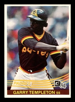 1984 Donruss #185 Garry Templeton - Image 1 of 2