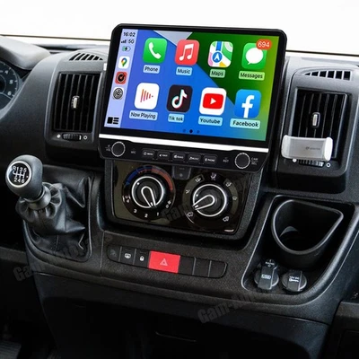 4+64GB Android 13 Autoradio Navi GPS Wifi BT FM RDS Für Fiat Ducato 2006-2023 - Bild 1 von 4