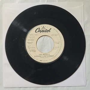 The Motels ~ Suddenly Last Summer/ Same ~ Capitol WL Promo 45 RPM Record - Picture 1 of 4