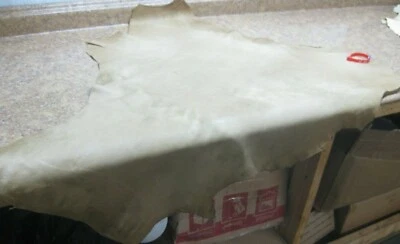 Top Grain Simulated Brain Tan Deer Leather #0011576 Row 56 - Image 1 of 3