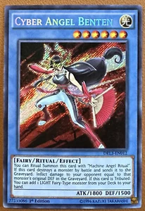 YUGIOH Cyber Angel Benten - DRL3-EN012 - Secret Rare - 1st Edition - NM - Picture 1 of 2