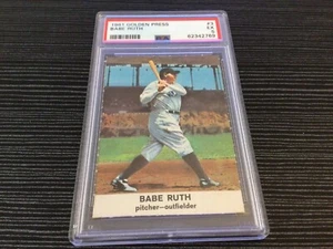 1961 Golden Press Babe Ruth #3 PSA 5 - Picture 1 of 3
