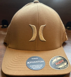 Hurley Large Brown Phantom Shores FF Hat MSRP $34.99 - Picture 1 of 6