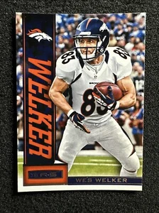 WES WELKER #33 2013 Panini Rookies & Stars cantidad Denver Broncos - Imagen 1 de 2