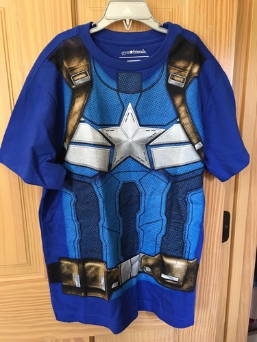T-shirt Gymboree Marvel Avengers Pour Garçon – Taille XL 14 – Occasion Très Bon état