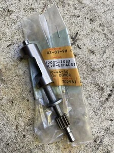 NOS Kawasaki Left Hand Exhaust Valve 1987 KXT250 KXT250-B2 12005-1083 OEM #S3 - Picture 1 of 2
