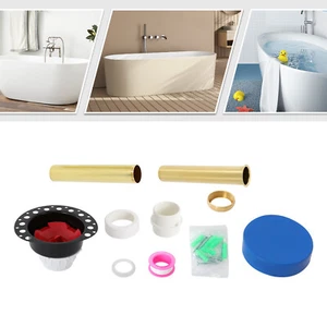 Bathtub Drain Kit Compatible with Freestanding Bathtub, Tub Drain Rough-in Kit - Picture 1 of 15