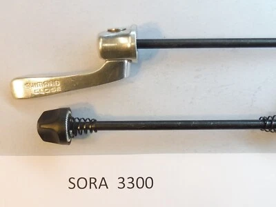 Shimano Sora 3300  (100 / 130) quick release skewer leverset - NOS bicycle - Image 1 of 3