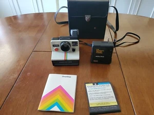 Polaroid One Step Landkamera mit Blitz, Etui ungetestet - Bild 1 von 12