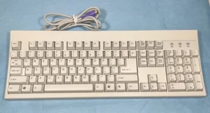 Used VINTAGE Chicony KB-2961 Wired PS/2 Keyboard AS IS UNTESTED - Picture 1 of 9