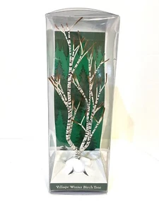 Department 56 ~ Village Winter Birch Tree 52167 en el paquete original - Imagen 1 de 9