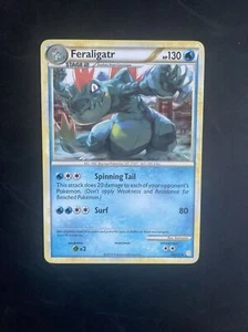 Pokémon TCG - Feraligatr - Heartgold Soulsilver 20/123 - Neuwertig exklusive seltene Karte - Bild 1 von 6