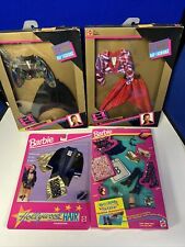Lot Of 4 90s Barbie Outfits Hollywood Hair Dazzle MC HAMMER RAP FASHIONS CLOTHES