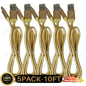 5X Micro USB Fast Charger Charging Adapter Cable For Samsung Google Android LG - Picture 1 of 14