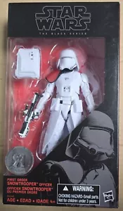 Hasbro Star Wars Black Series First Order Snowtrooper Officer 6" Action Figure - Picture 1 of 2