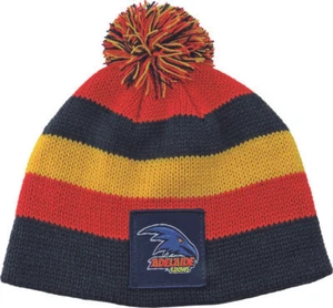 65157 ADELAIDE CROWS AFL FOOTBALL KIDS BABY BEANIE - Picture 1 of 1