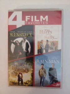 4 Film Favorites DVD Moonstruck When Harry Met Sally Princess Bride Rain Man, - Picture 1 of 1