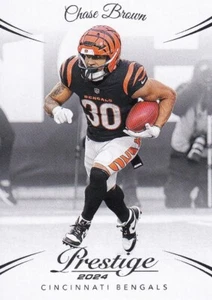 2024 Panini Prestige - #60 Chase Brown - Bengals - Foto 1 di 2