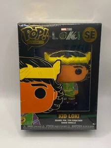 Funko POP! Pin Kid Loki Blacklight Marvel SE Target Exclusive - Picture 1 of 6