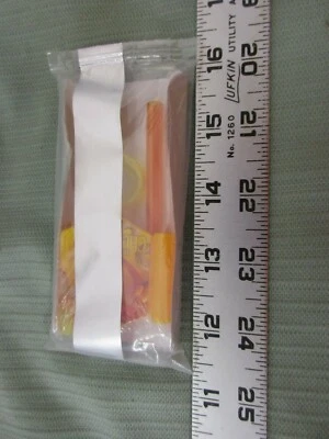 Honey Nut Cheerios Premium Insert Straw Milk Cereal Box Toy Flag Drinking  - Image 1 of 3