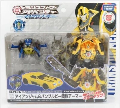 TAKARA-TOMY 862727-TAV40 TAKARA-TOMY - TRANSFORMERS IRON JAM BUMBLEBEE CM. 12.0  - Immagine 1 di 2