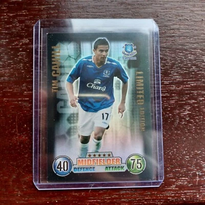 TIM CAHILL LIMITED EDITION CARD - TOPPS MATCH ATTAX 2007-08 "07-08" 2007-2008 - Image 1 of 4