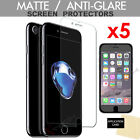 5 Pack of ANTI-GLARE MATTE Screen Protector Covers for Apple iPhone 7 (4.7