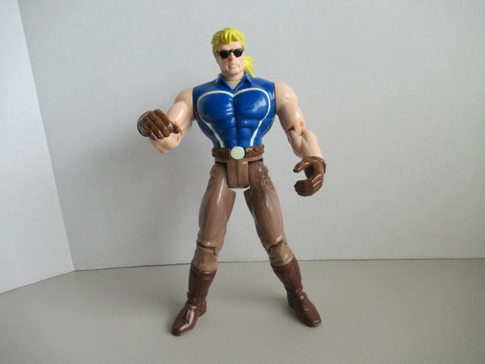 1995 年 Toy Biz Ghost Rider Glow in the Dark 10 英寸 Blaze 豪华版人偶 — 第 1/3 张图片