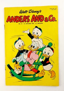 RARITÄT - ORIGINAL WALT DISNEY (DANMARK) ANDERS AND & Co. NR. 41 von 1969 / Z2-3 - Picture 1 of 17