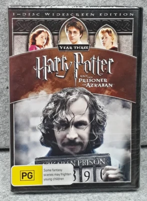 NEW: HARRY POTTER and the PRISONER OF AZKABAN Movie DVD Region 4 PAL - Image 1 of 2