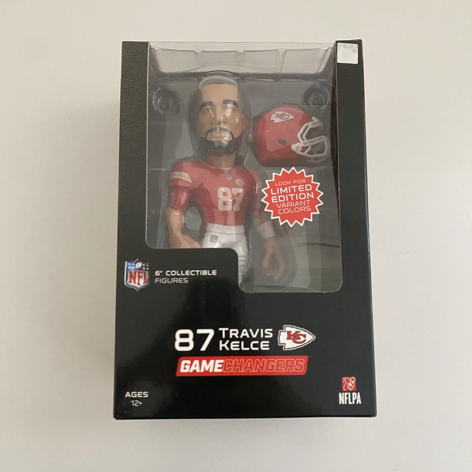 Travis Kelce Kansas City Chiefs Series 5 Game Changer 6" Vinyl Figurine NFL Rare