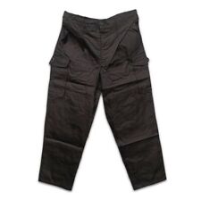 BLACK RIPSTOP FIELD TROUSERS , Combat UK special forces , Sizes , British NEW
