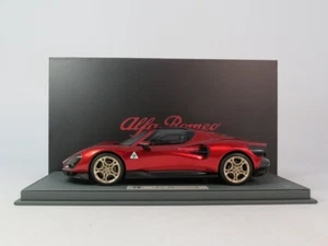 BBR Alfa Romeo 33 Stradale rosso Villa D'Este 1/18 P18241 - Foto 1 di 5