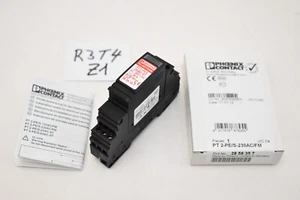 Phoenix Contact Nr. 2858357 Plugtrab PT 2-PE/S-230AC/FM Überspannungsschutz Z1E1 - Picture 1 of 5