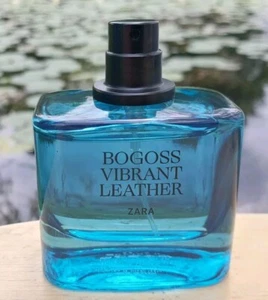 ZARA VIBRANT LEATHER BOGOSS Eau De Parfum Men  2 Oz / 60mL EDP - No Cap - Picture 1 of 1