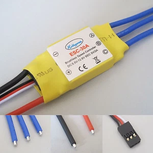 HP 30A Brushless Speed Controller ESC 3S for RC Airplane Multi-Copter 450 550 - Picture 1 of 4