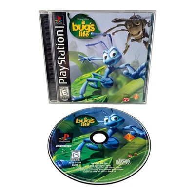 A Bug's Life (Sony PlayStation, 1998) PS1 Disney Pixar COMPLETE! CIB Black Label - Image 1 of 4