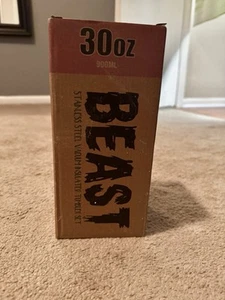 Beast 30 oz Tumbler Stainless Steel Vacuum Insulated Coffee Ice Cup Double Wa... - Picture 1 of 2