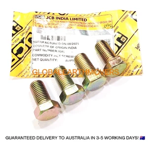 JCB PARTS - GENUINE JCB BOLT M16 x 30, PACK OF 4 PCS. (PART NUMBER: 1315/0708Z) - Picture 1 of 2